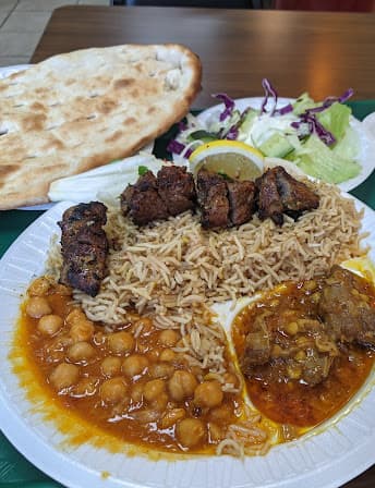 Signature kabob plate