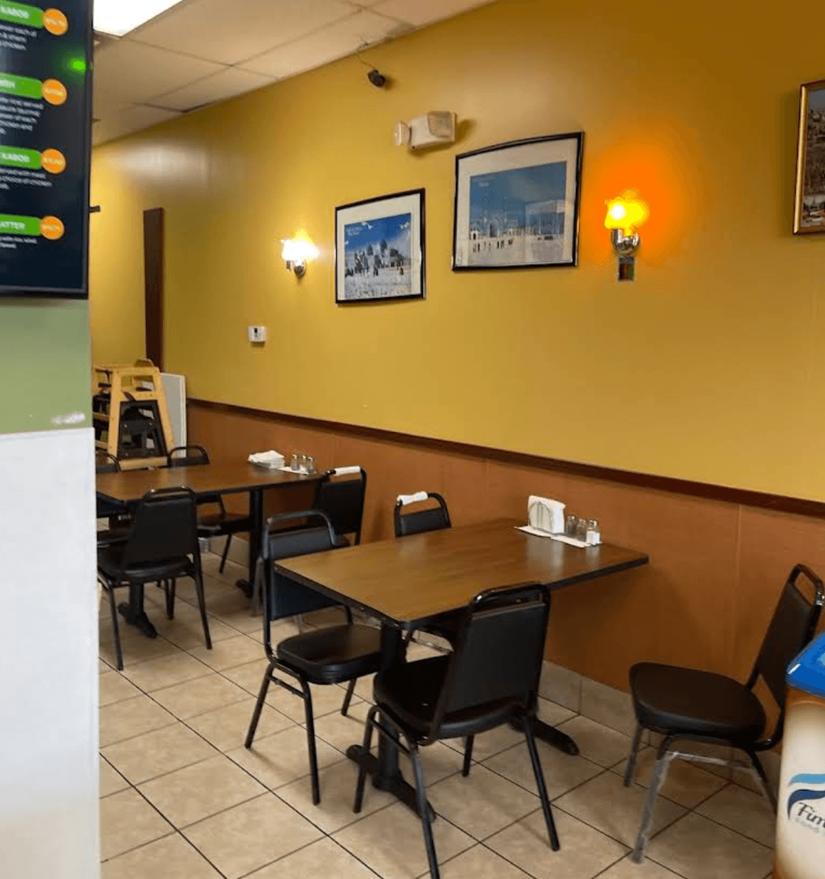 Kabob Center dining area